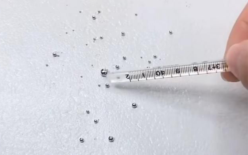 體溫計水銀打破怎么辦？
